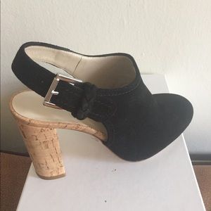 Karen Millen Black Suede Booties EU 39 US 8